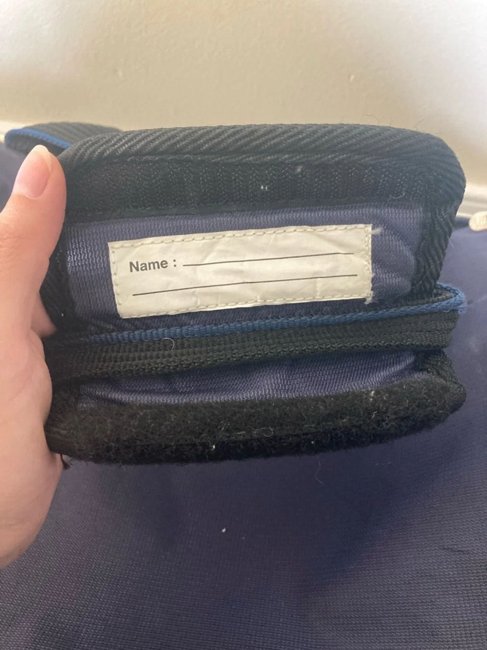 4/$10 - Nike Navy Blue Duffel Bag with Detachable Shoulder Strap
